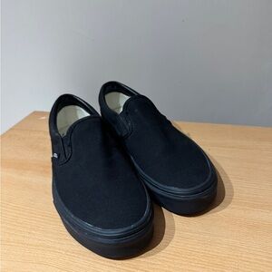 Women’s Vans Black Classic Slip-On Shoe